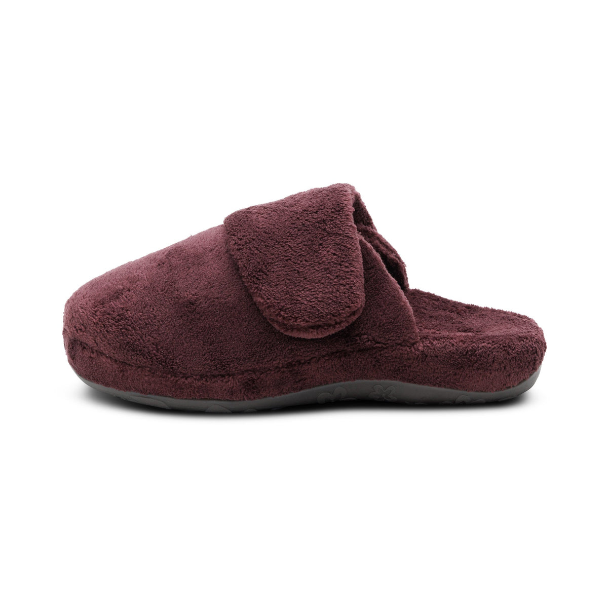 Aetrex Mandy Closed Toe Slipper - Wine