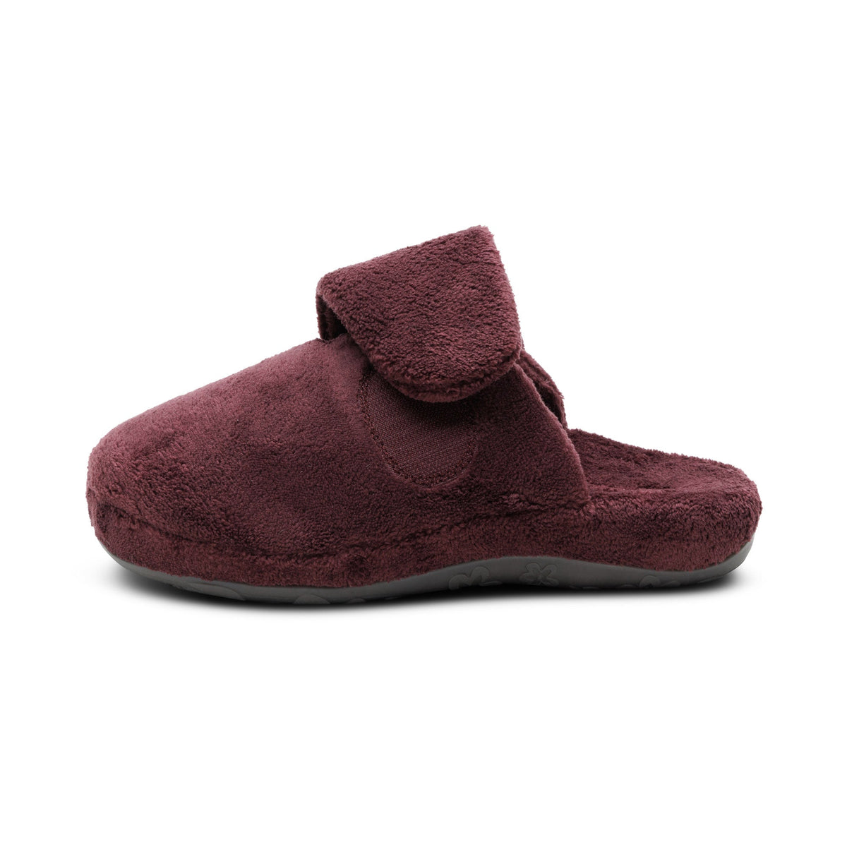 Aetrex Mandy Closed Toe Slipper - Wine