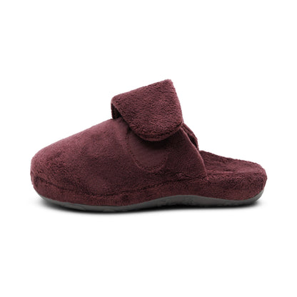 Aetrex Mandy Closed Toe Slipper - Wine
