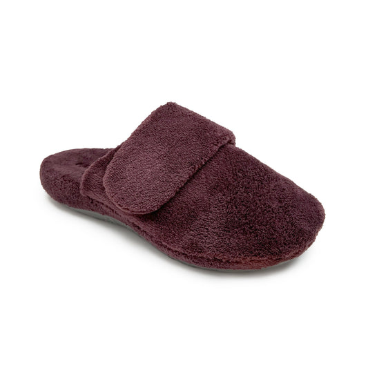 Aetrex Mandy Closed Toe Slipper - Wine