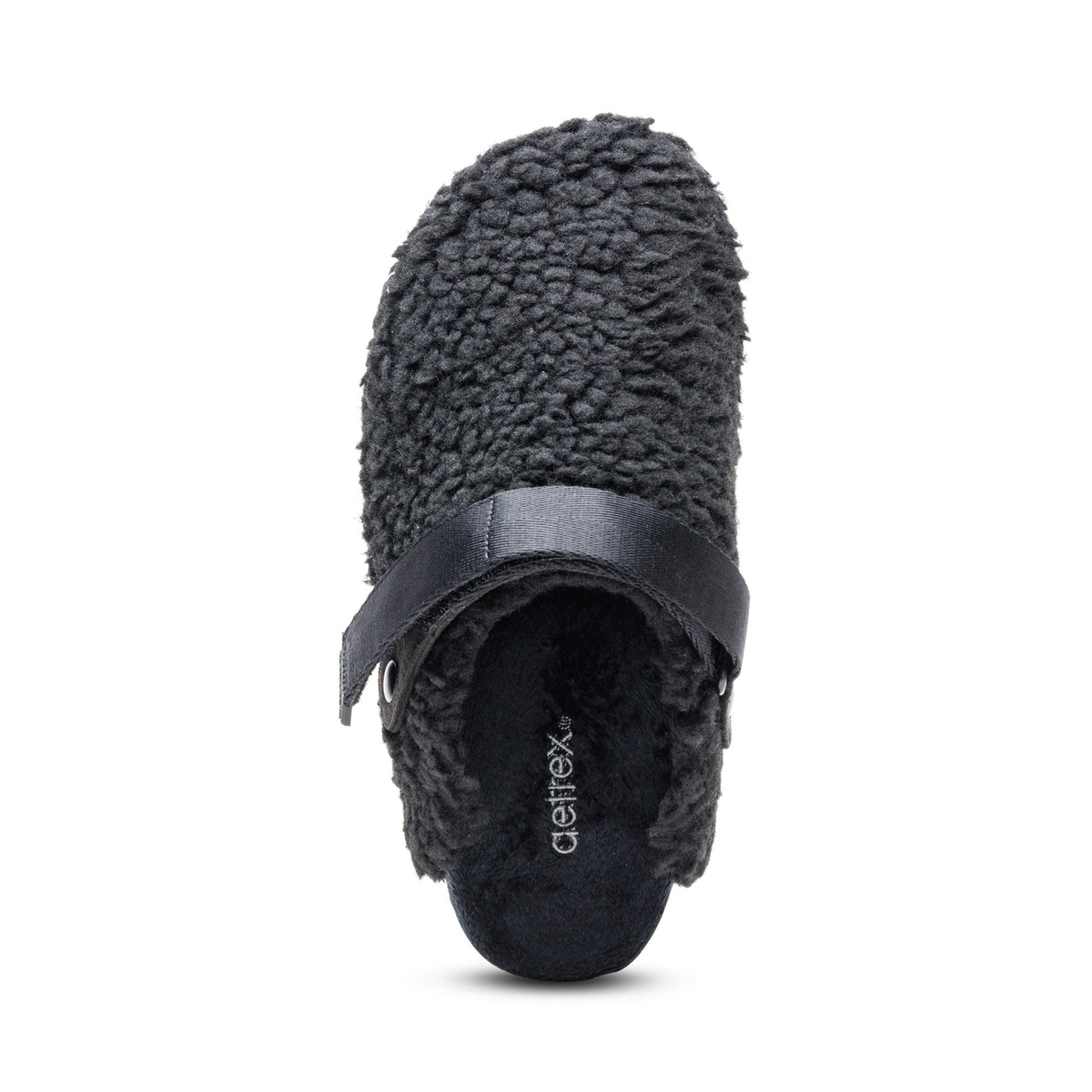 Aetrex Millie Arch Support Slipper - Black