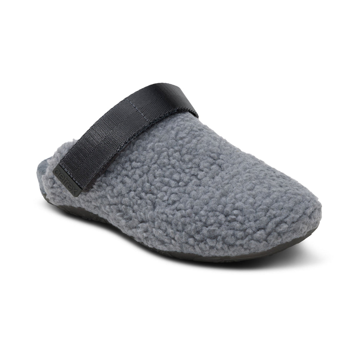 Aetrex Millie Arch Support Slipper - Charcoal