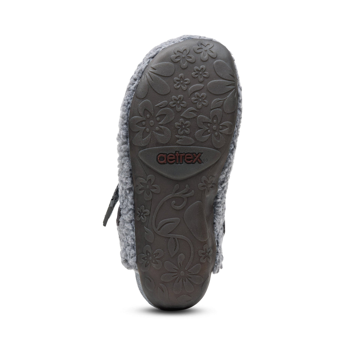 Aetrex Millie Arch Support Slipper - Charcoal