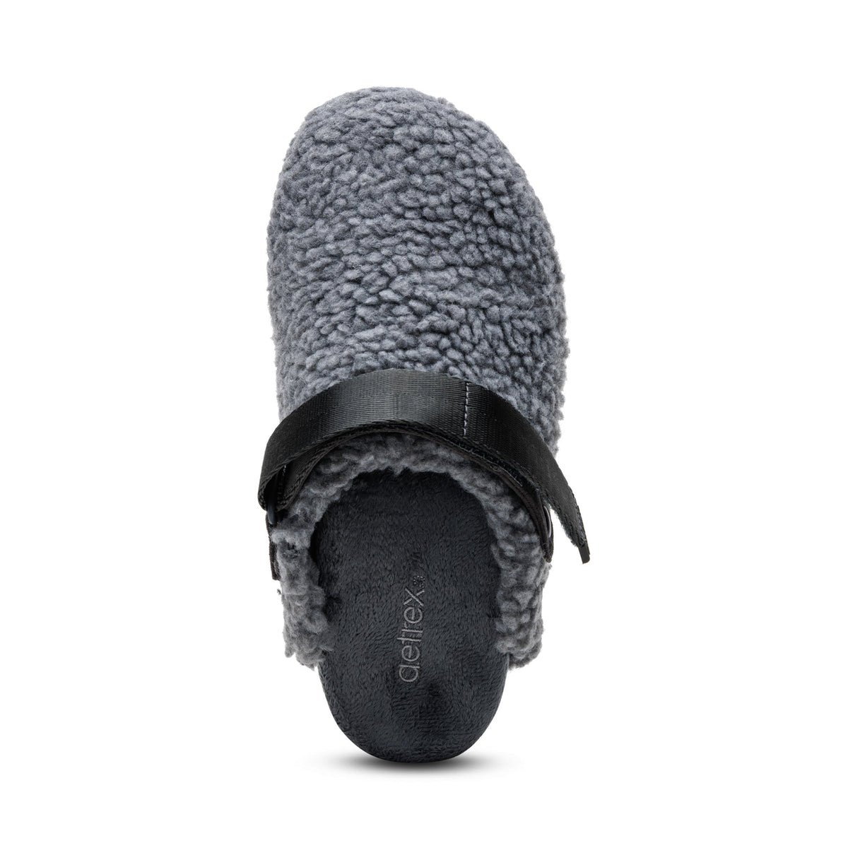 Aetrex Millie Arch Support Slipper - Charcoal