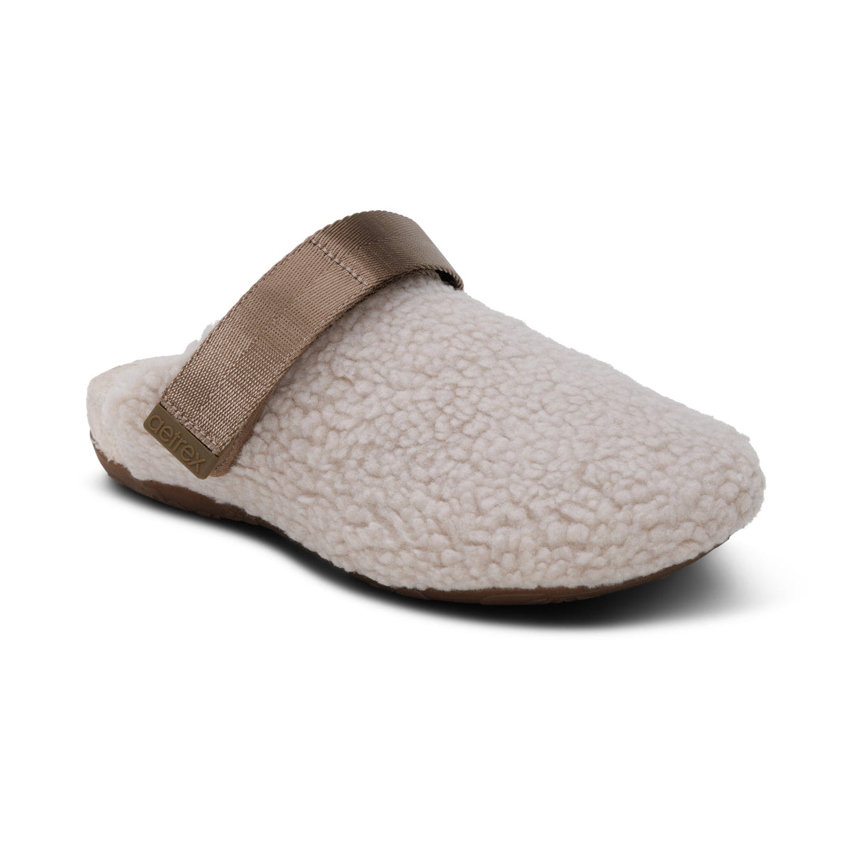 Aetrex Millie Arch Support Slipper - Tan