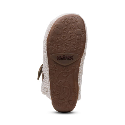 Aetrex Millie Arch Support Slipper - Tan