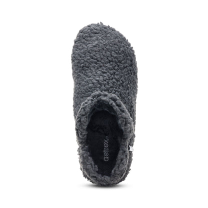 Aetrex Malina Arch Support Slipper - Black