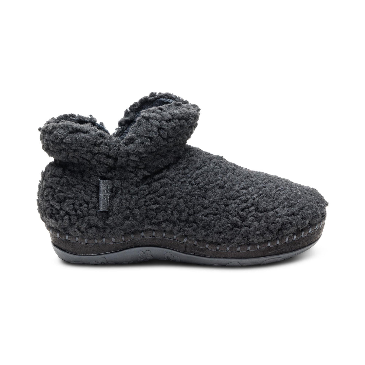 Aetrex Malina Arch Support Slipper - Black