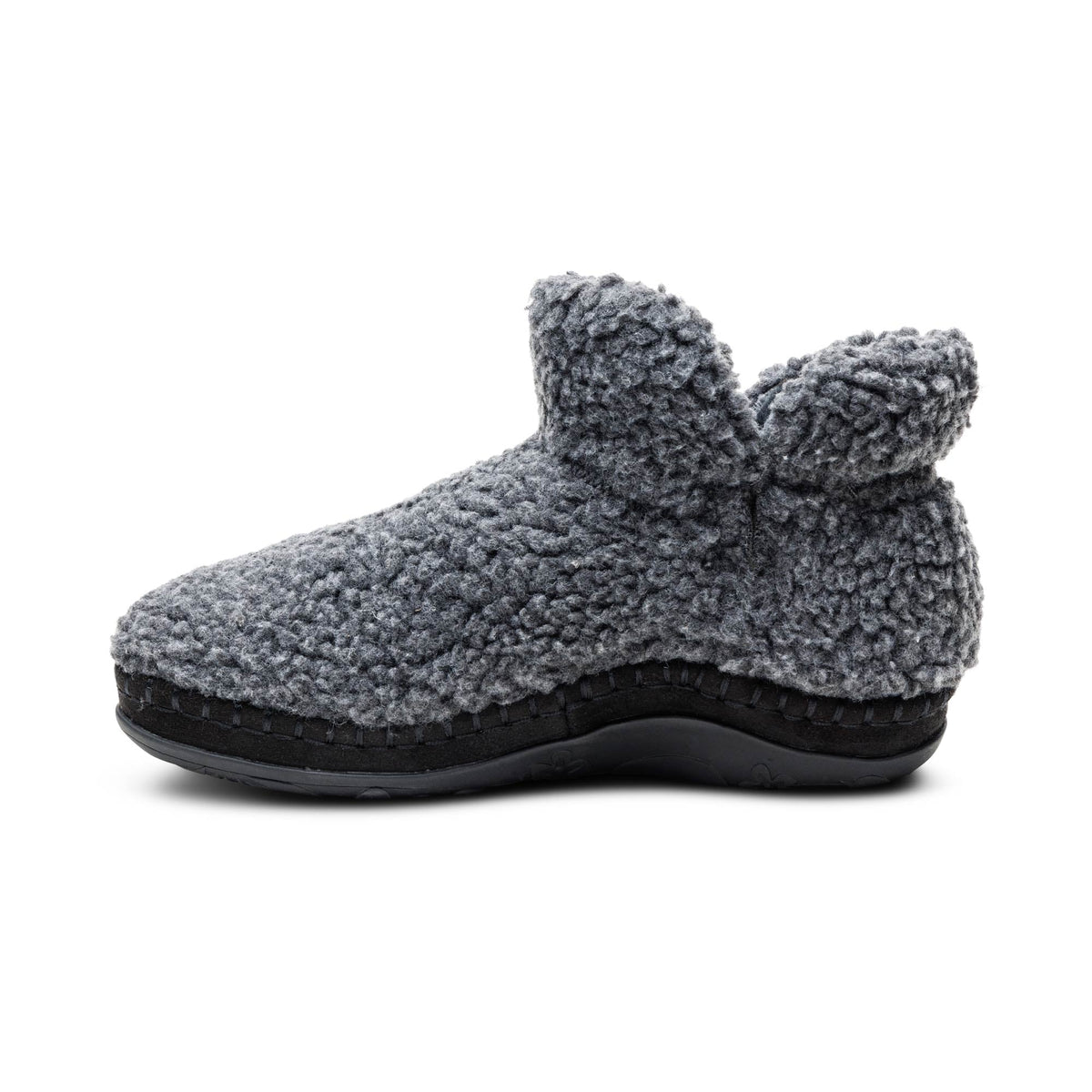 Aetrex Malina Arch Support Slipper - Charcoal