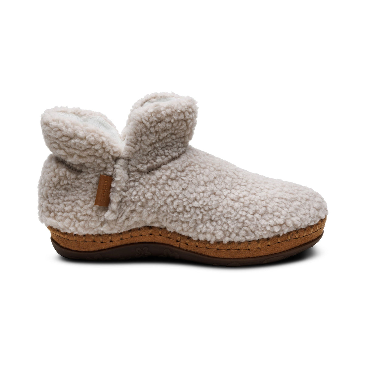 Aetrex Malina Arch Support Slipper - Tan