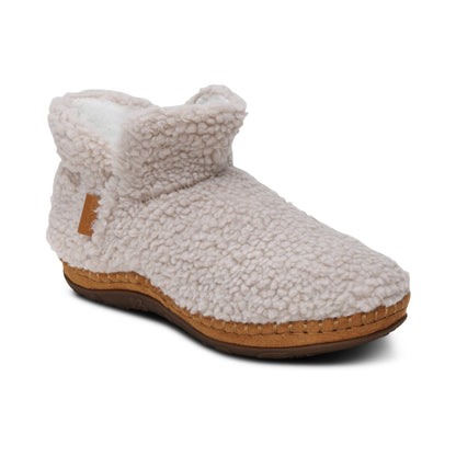 Aetrex Malina Arch Support Slipper - Tan