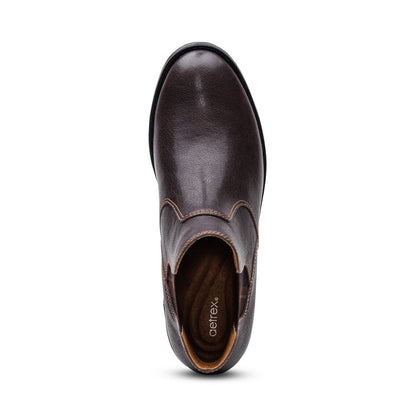 Aetrex Kaylee Arch Support Chelsea Boot - Dark Brown