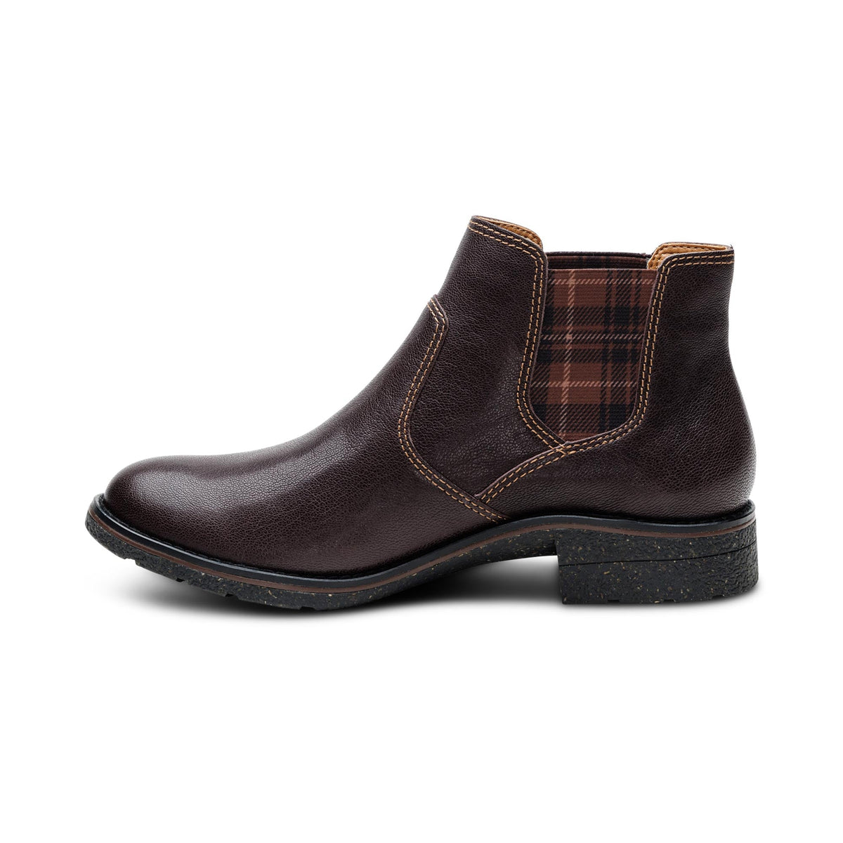 Aetrex Kaylee Arch Support Chelsea Boot - Dark Brown