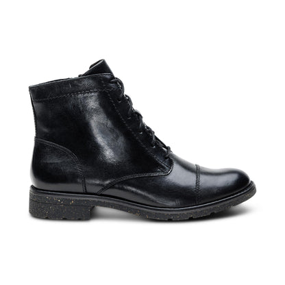 Aetrex Juliet Lace-Up Boot - Black