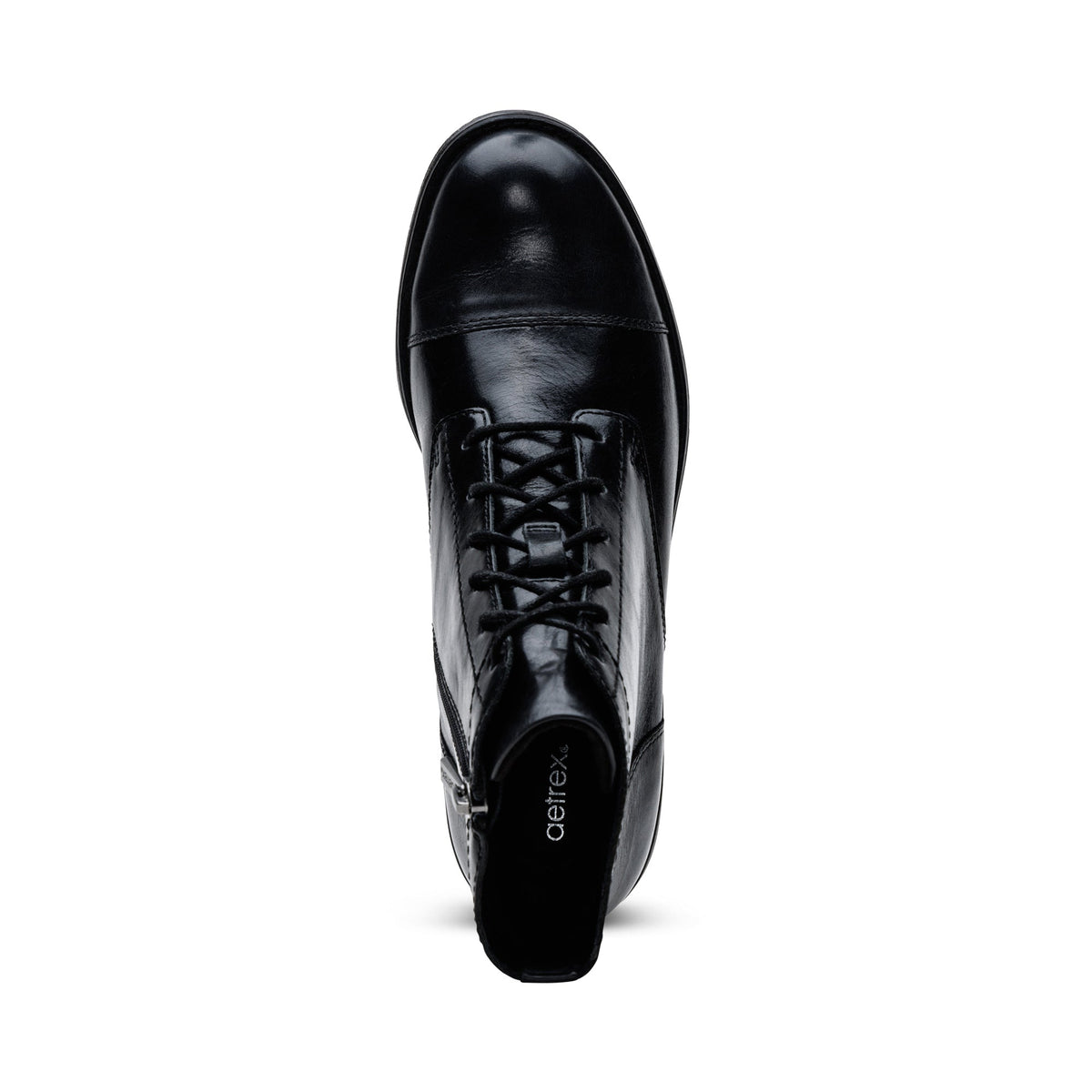 Aetrex Juliet Lace-Up Boot - Black