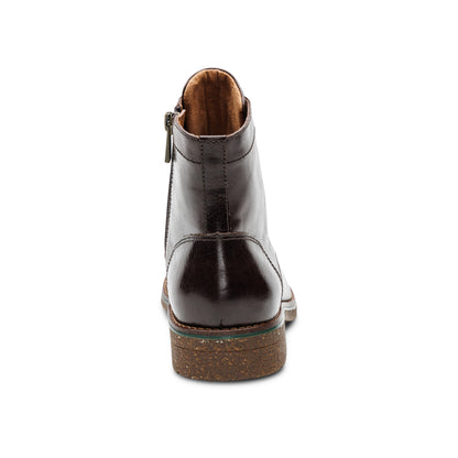 Aetrex Juliet Lace-Up Boot - Dark Brown