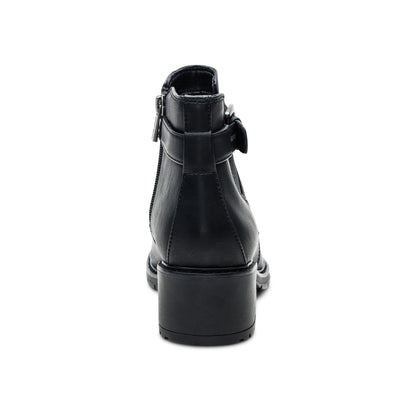 Aetrex Layla Side Zip Boot - Black