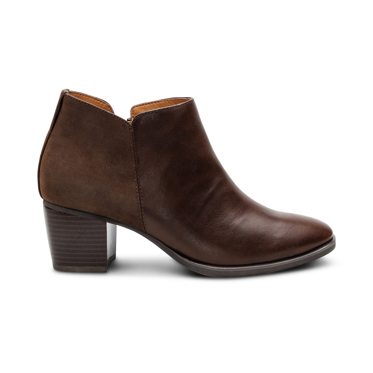 Aetrex Victoria Short Bootie - Dark Brown