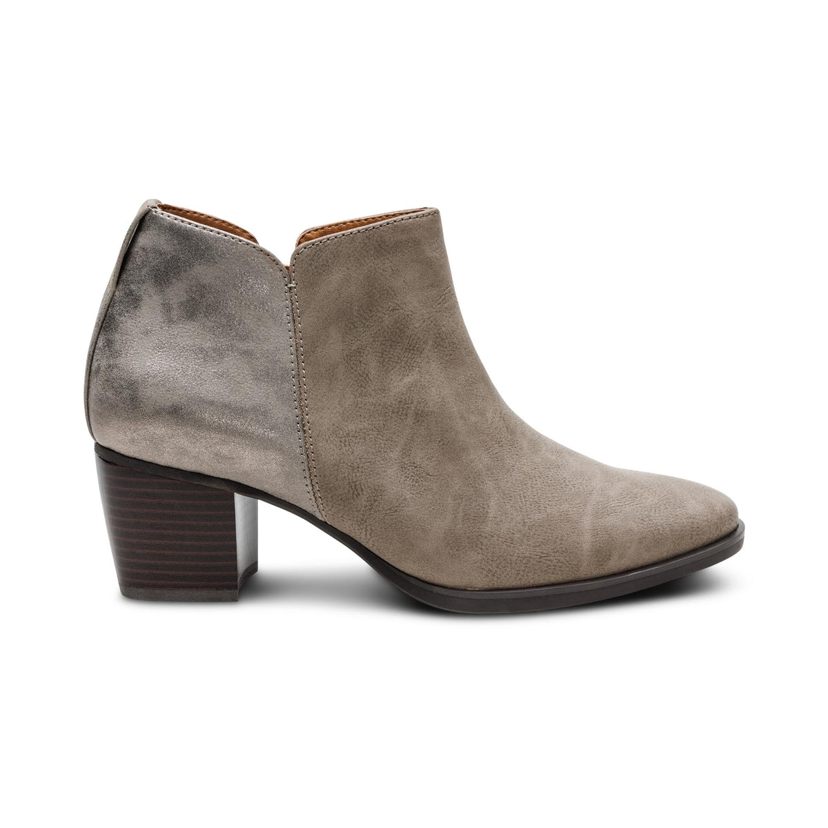 Aetrex Victoria Short Bootie - Taupe