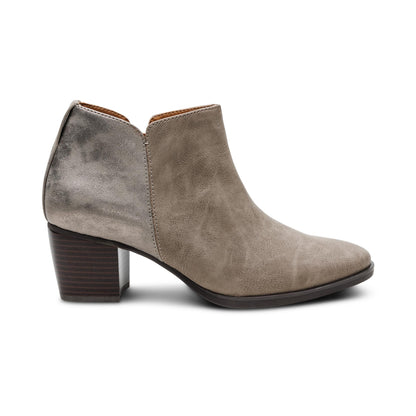 Aetrex Victoria Short Bootie - Taupe