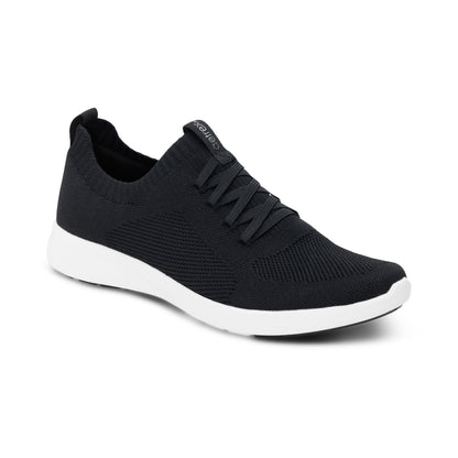 Aetrex Jocelyn Knit Slip-On Sneaker - Black