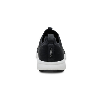 Aetrex Jocelyn Knit Slip-On Sneaker - Black