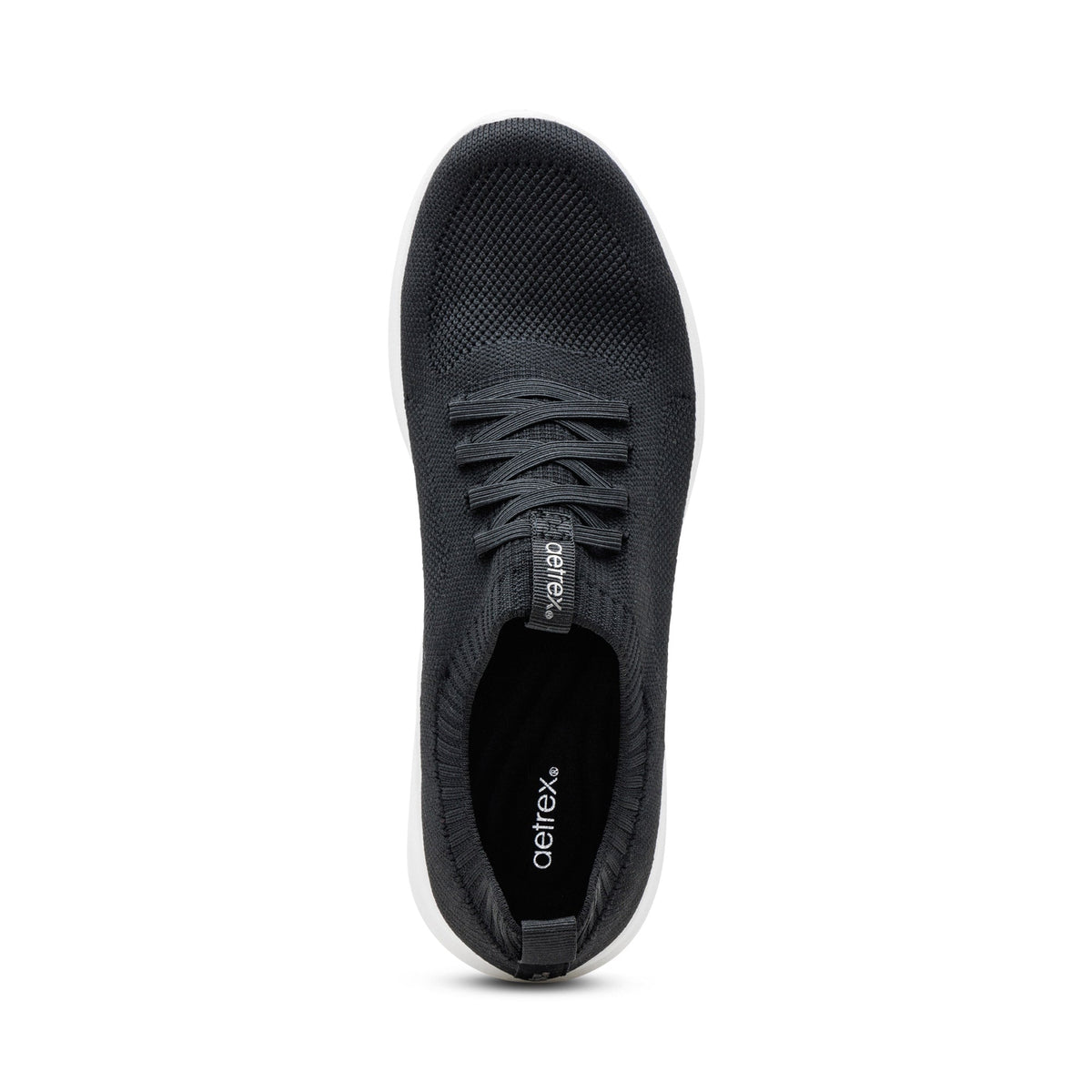 Aetrex Jocelyn Knit Slip-On Sneaker - Black