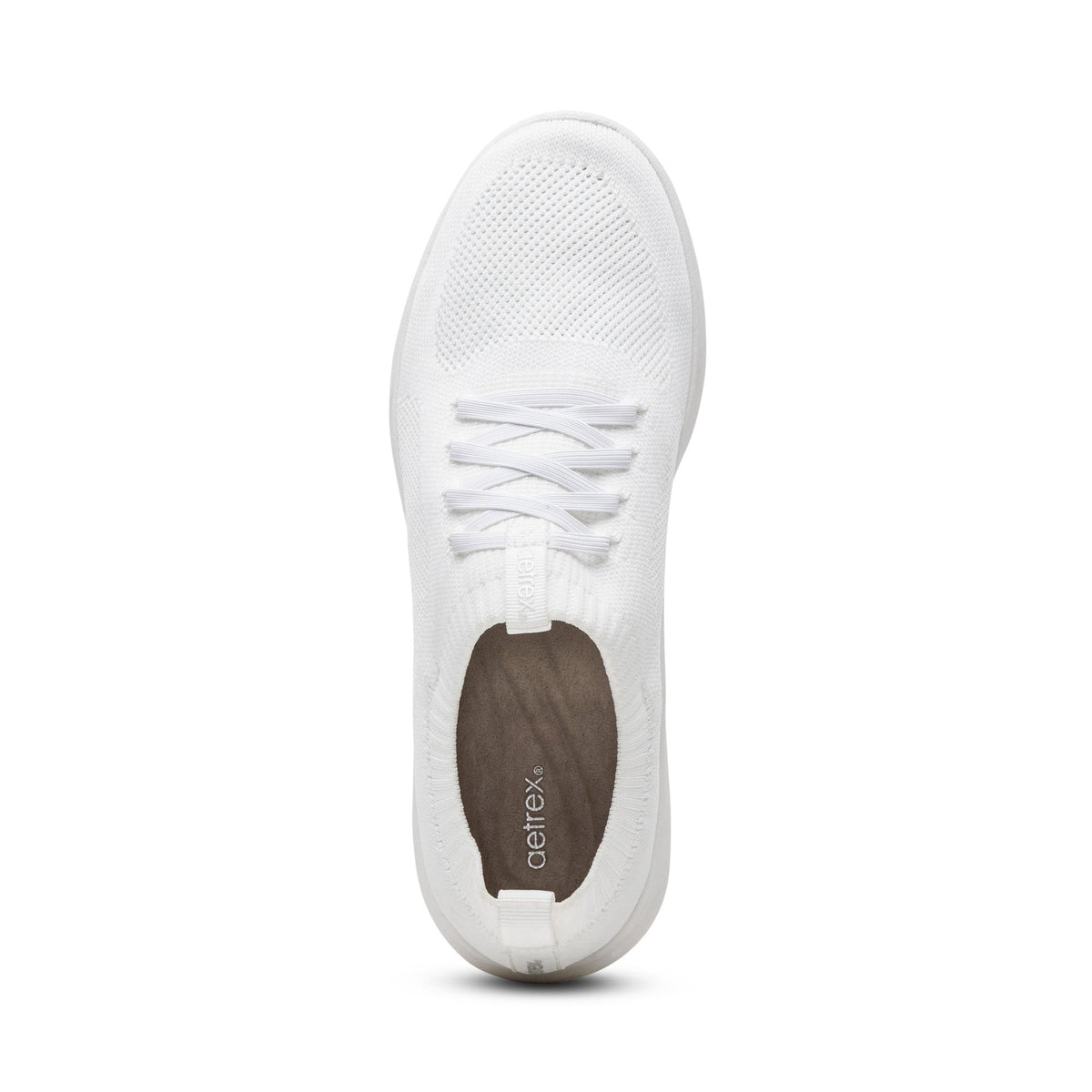 Aetrex Jocelyn Knit Slip-On Sneaker - White
