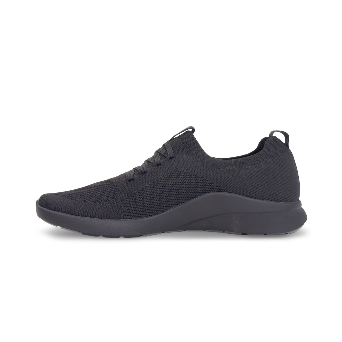 Aetrex Jocelyn Knit Slip-On Sneaker - Black/Black