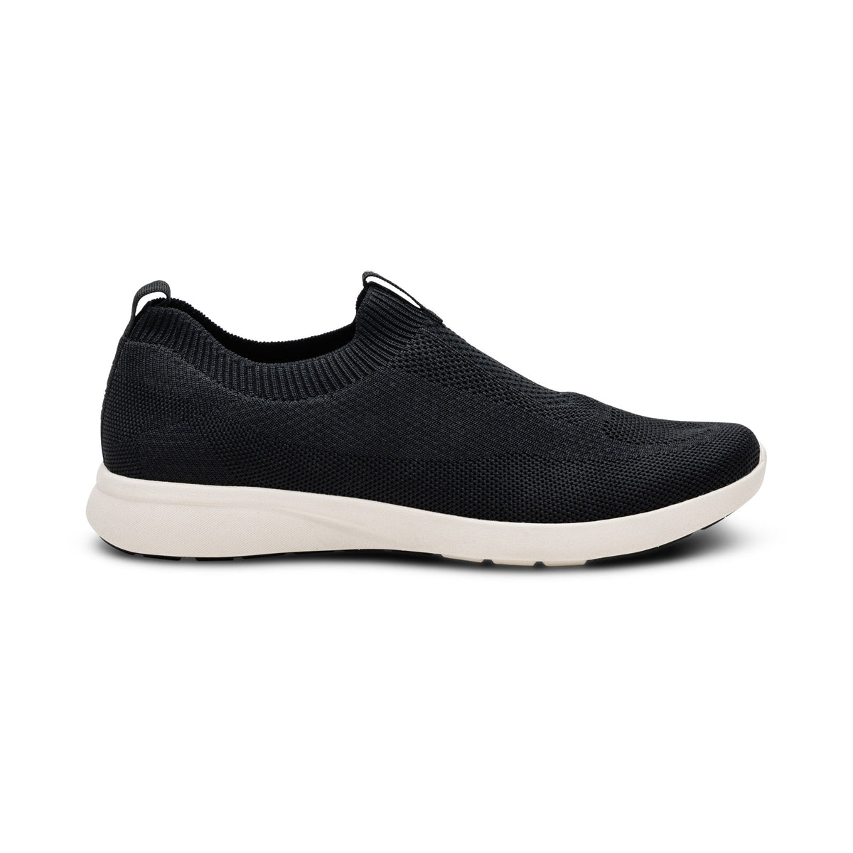 Aetrex Felicity Knit Slip-On Sneaker - Black