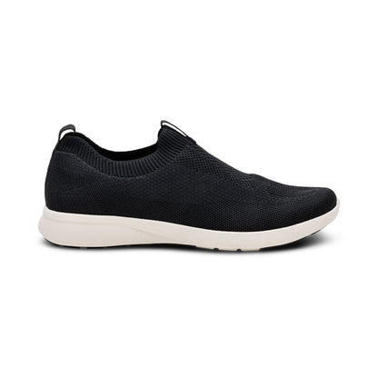 Aetrex Felicity Knit Slip-On Sneaker - Black