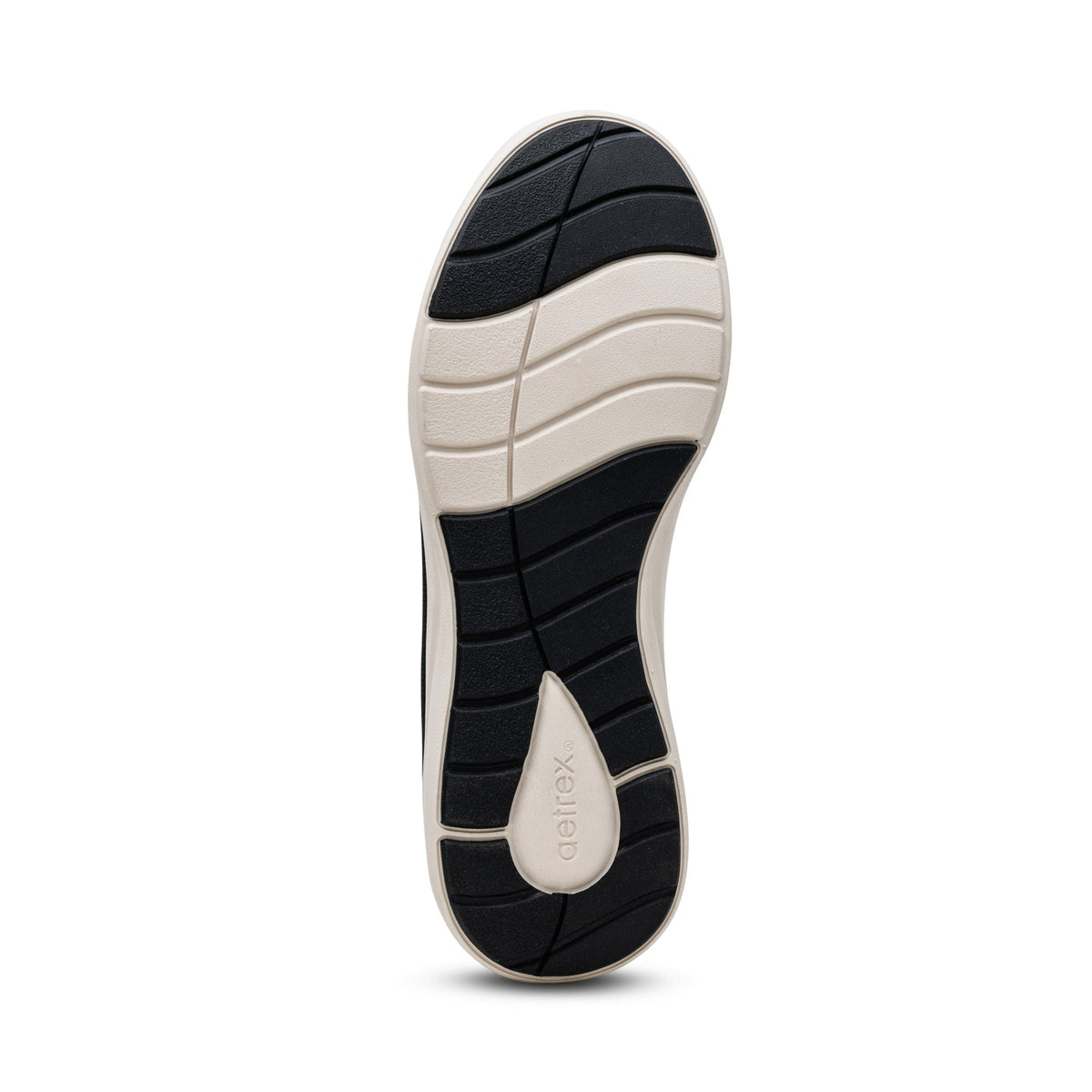 Aetrex Felicity Knit Slip-On Sneaker - Black