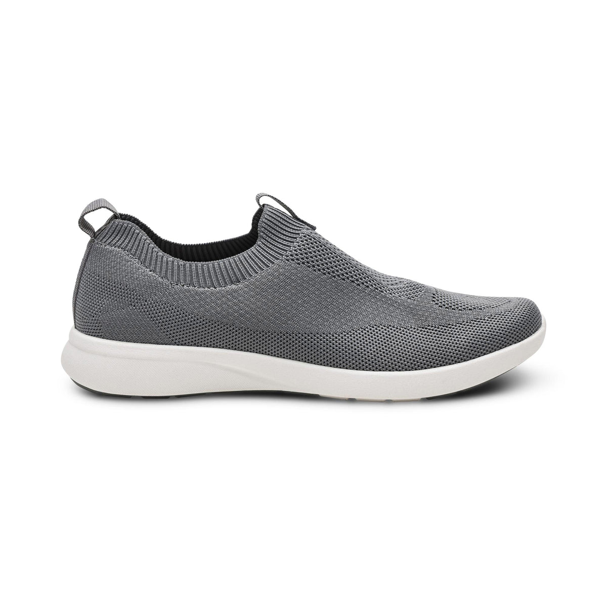 Aetrex Felicity Knit Slip-On Sneaker - Charcoal