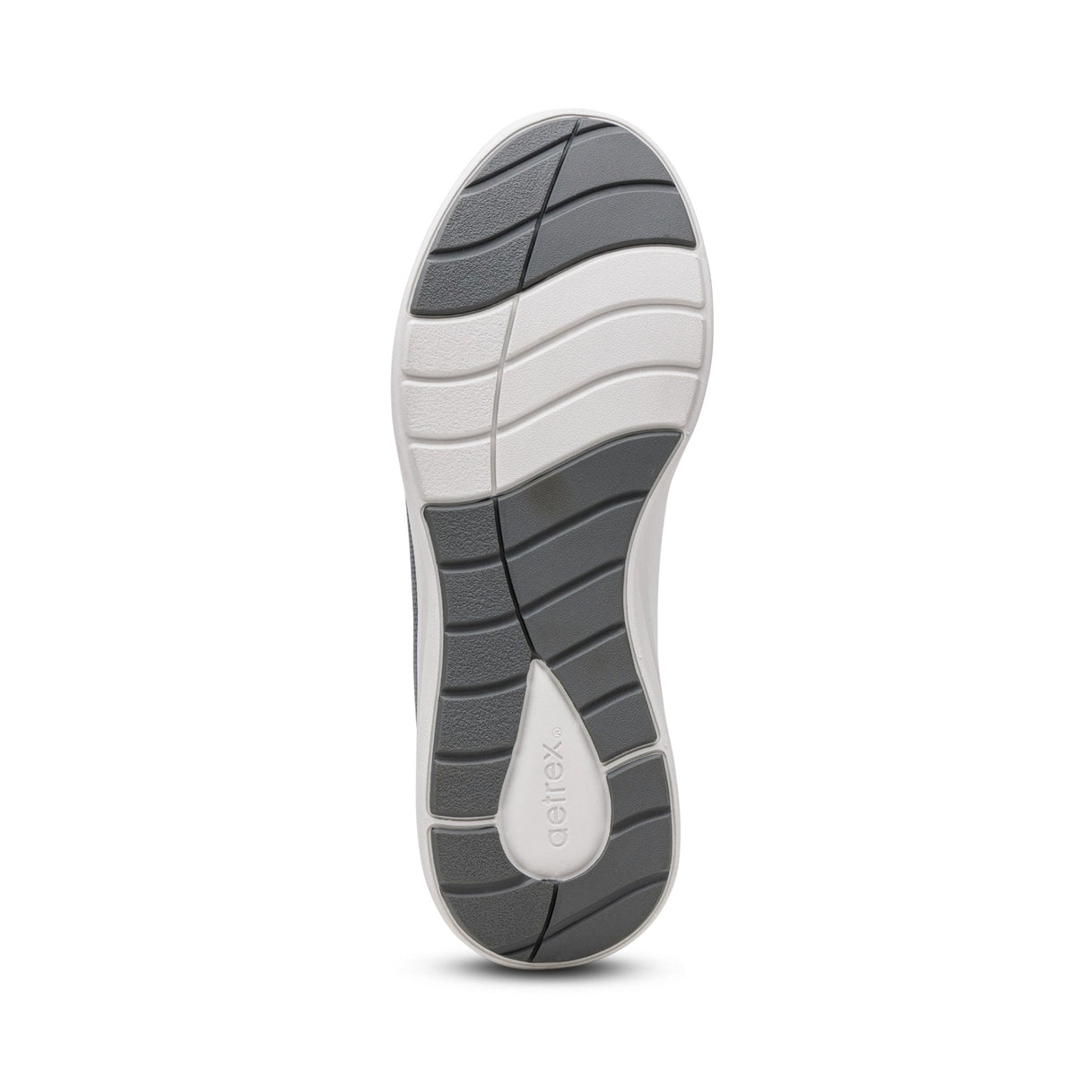 Aetrex Felicity Knit Slip-On Sneaker - Charcoal