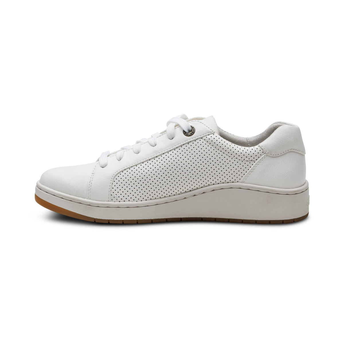 Aetrex Michaela Lace-Up Sneaker - White