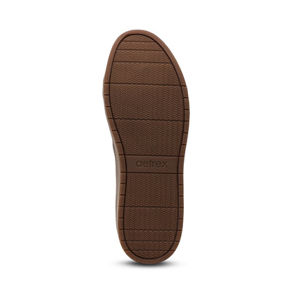 Aetrex Michaela Lace-Up Sneaker - Black/Brown