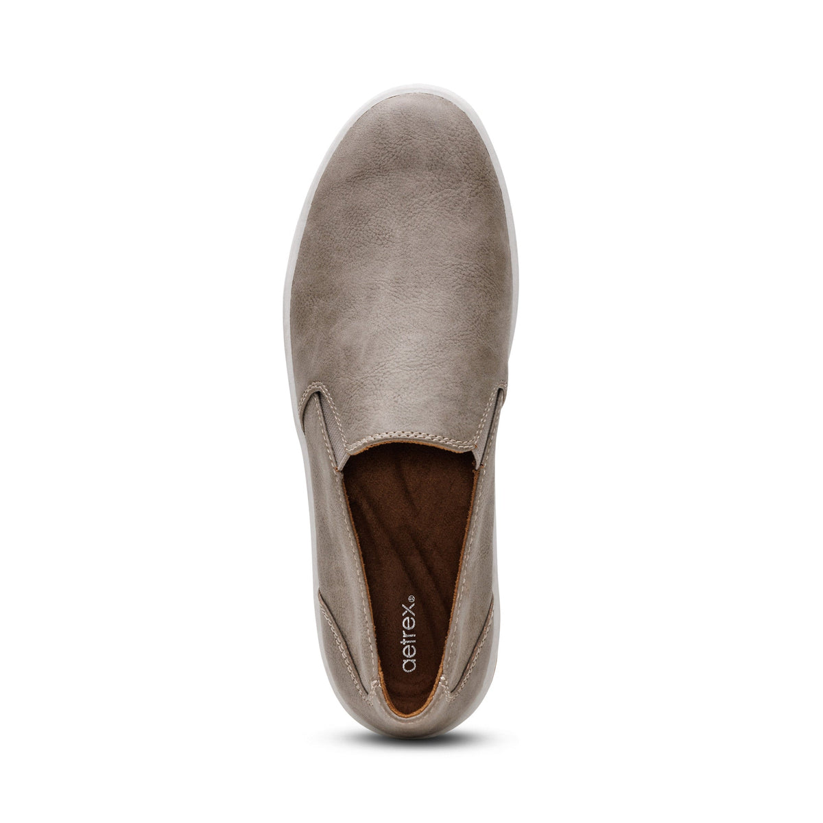 Aetrex Maeve Casual Slip-On - Taupe