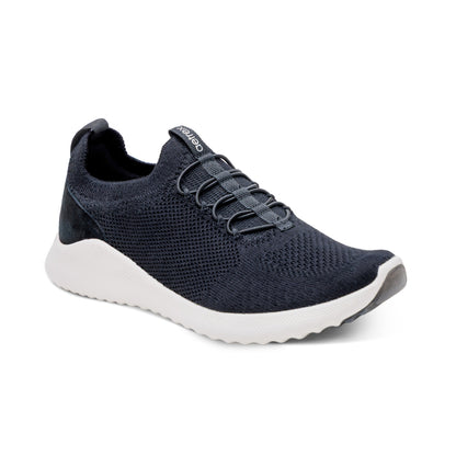 Aetrex Kinsley Arch Support Sneaker - Black