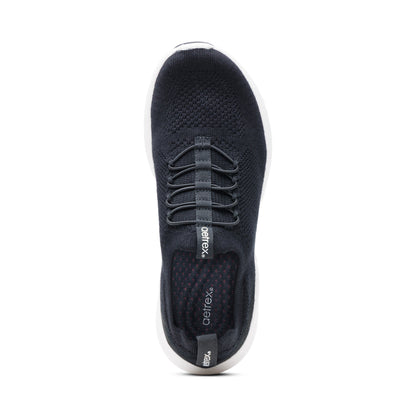 Aetrex Kinsley Arch Support Sneaker - Black