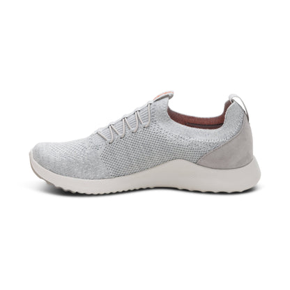 Aetrex Kinsley Arch Support Sneaker - Light Grey