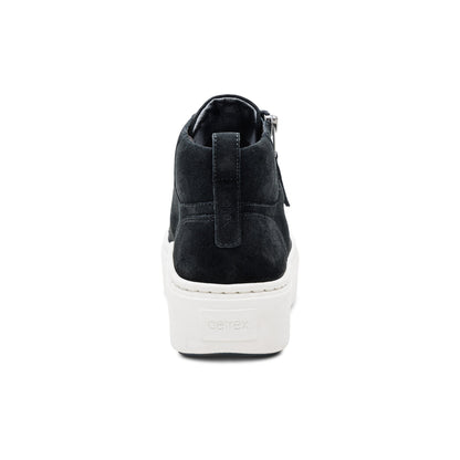 Aetrex Gianna Arch Support Platform Sneaker - Black