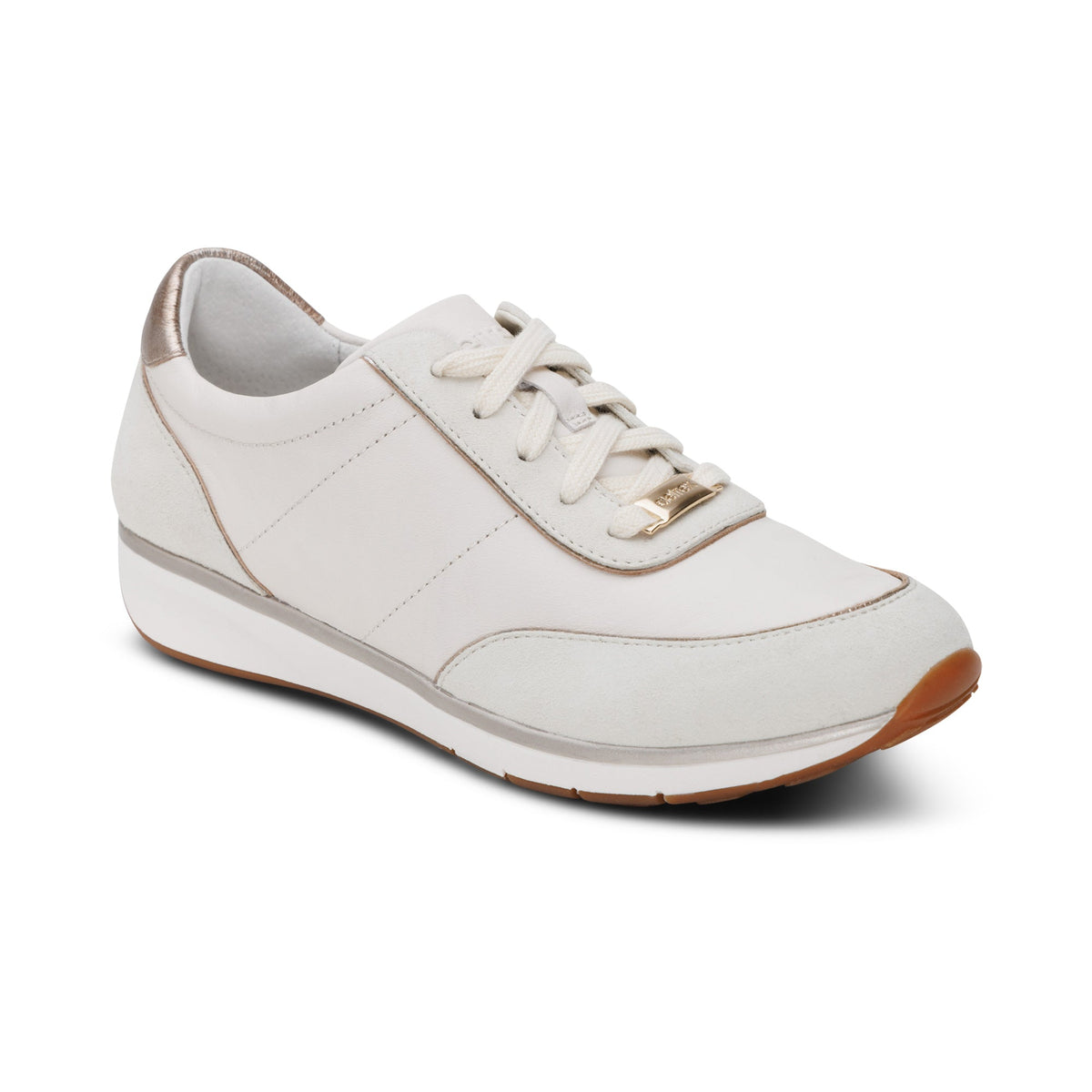 Aetrex Ivy Arch Support Sneaker - Chalk