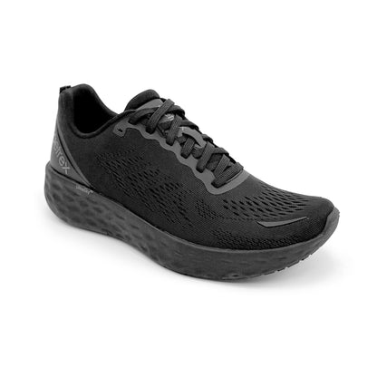 Aetrex Danika Arch Support Sneaker - Black/Black