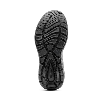 Aetrex Danika Arch Support Sneaker - Black/Black