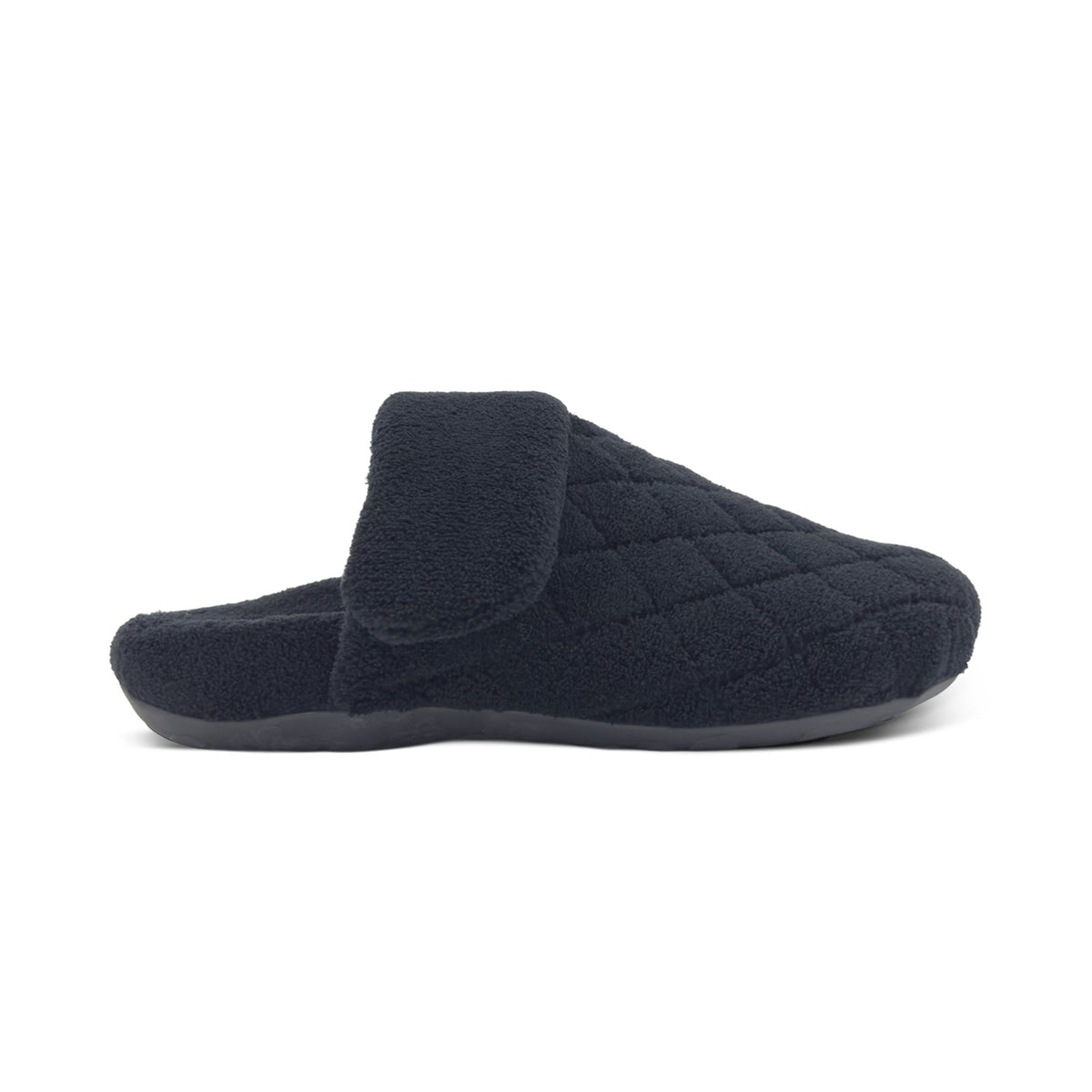 Aetrex Maya Closed Toe Slipper - Black
