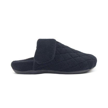 Aetrex Maya Closed Toe Slipper - Black