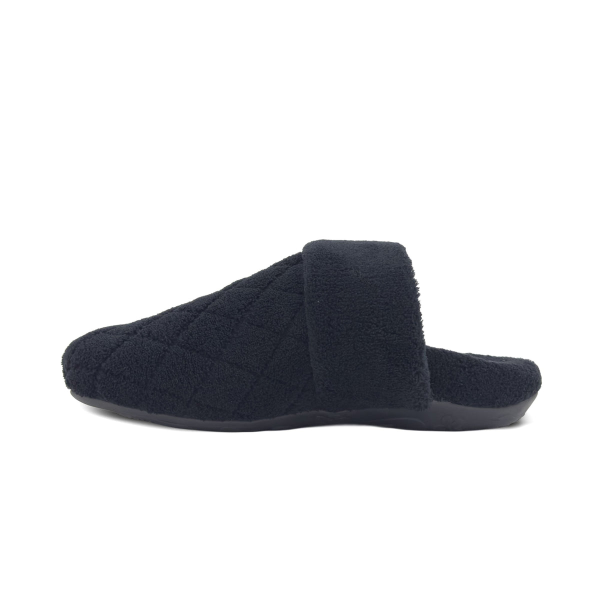 Aetrex Maya Closed Toe Slipper - Black