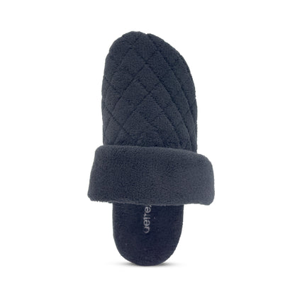 Aetrex Maya Closed Toe Slipper - Black