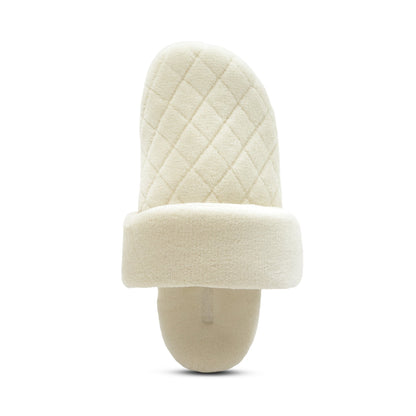 Aetrex Maya Closed Toe Slipper - Ivory