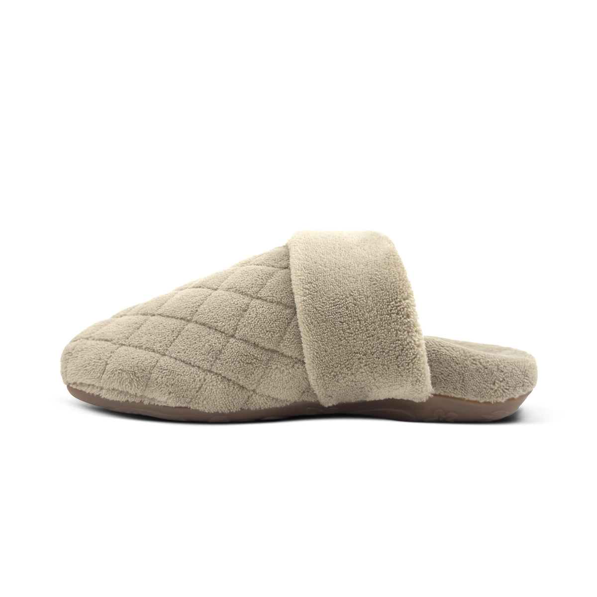 Aetrex Maya Closed Toe Slipper - Coffee